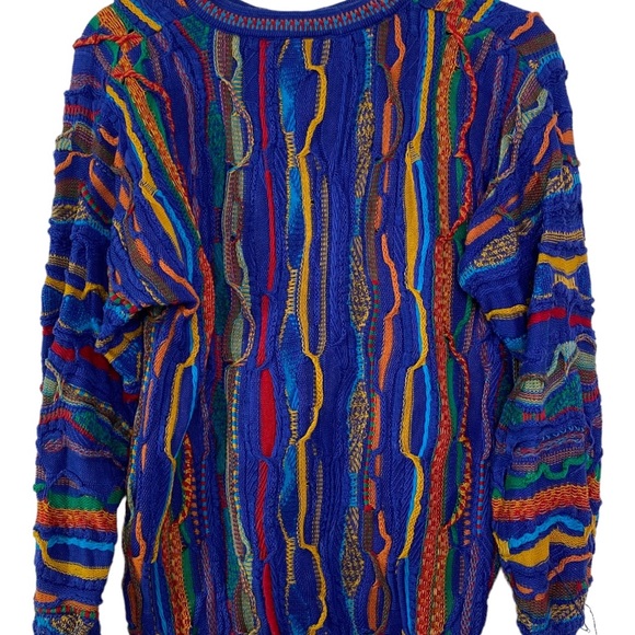 Purely Australian Clothing Company multicolored 3d sweater size M - Picture 8 of 8